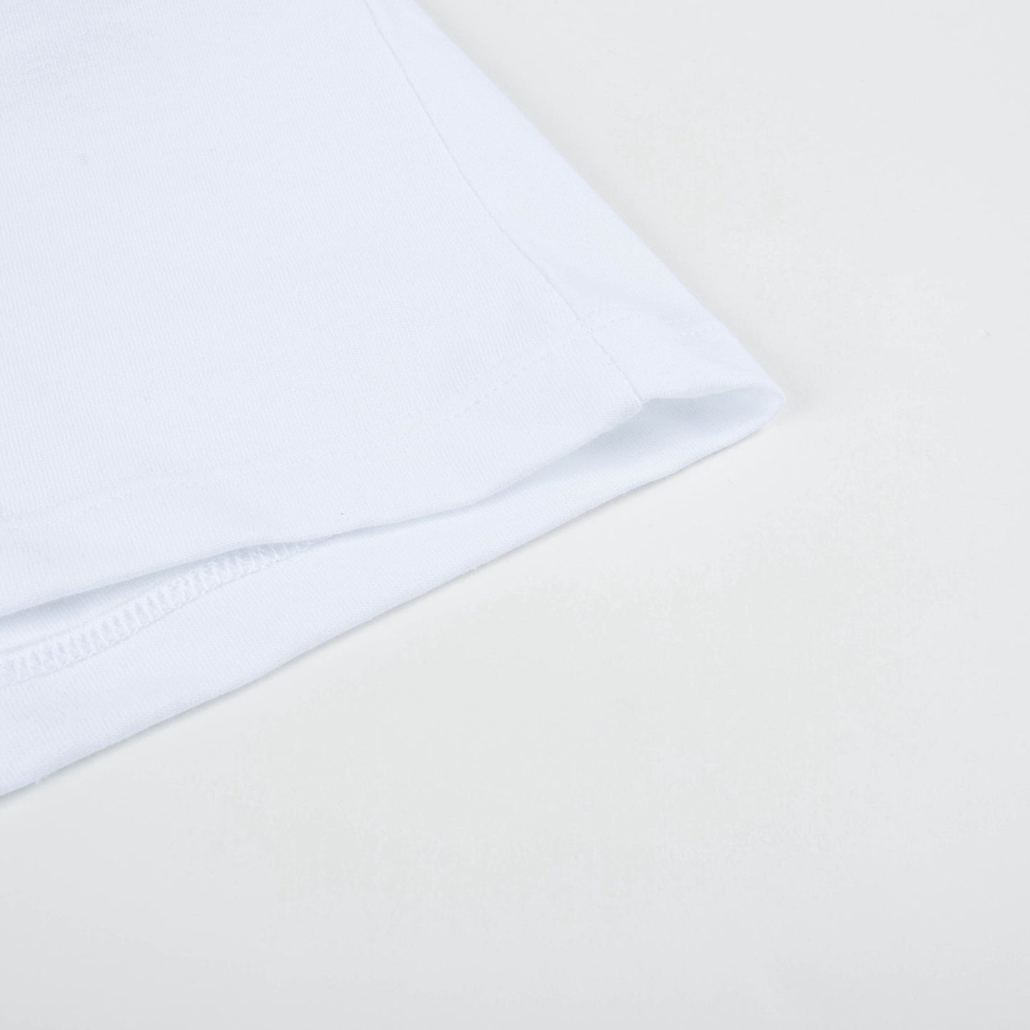 Boys White Cotton Jersey T-shirt