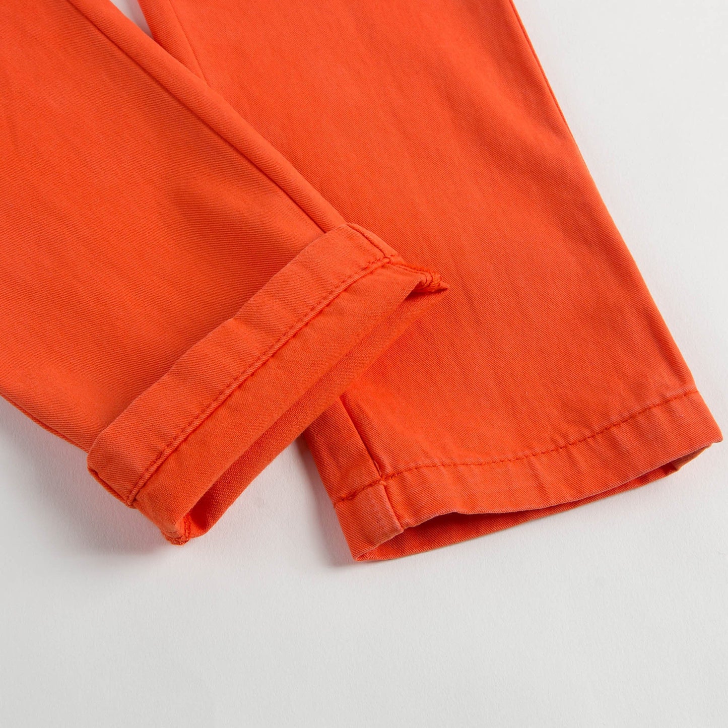 Boys Orange Jersey Cotton Trouser