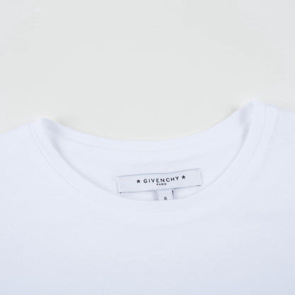 Girls White Logo Cotton Dress