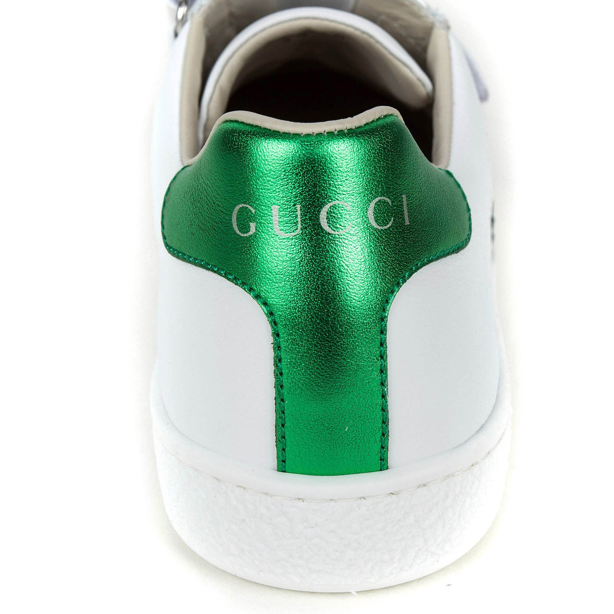 Boys & Girls White Leather Trainers