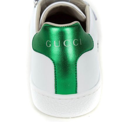 Boys & Girls White Leather Trainers