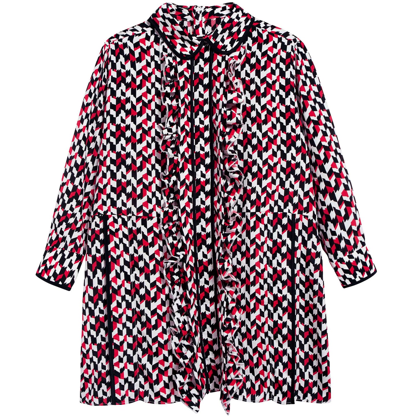 Girls Flame Red Dress