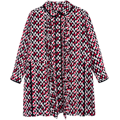 Girls Flame Red Dress