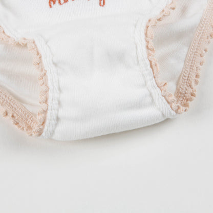 Girls White Anticipato Prim Underwear 7 Pack Gift Set