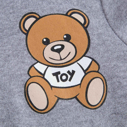 Baby Grey Cotton Toy Tracksuit