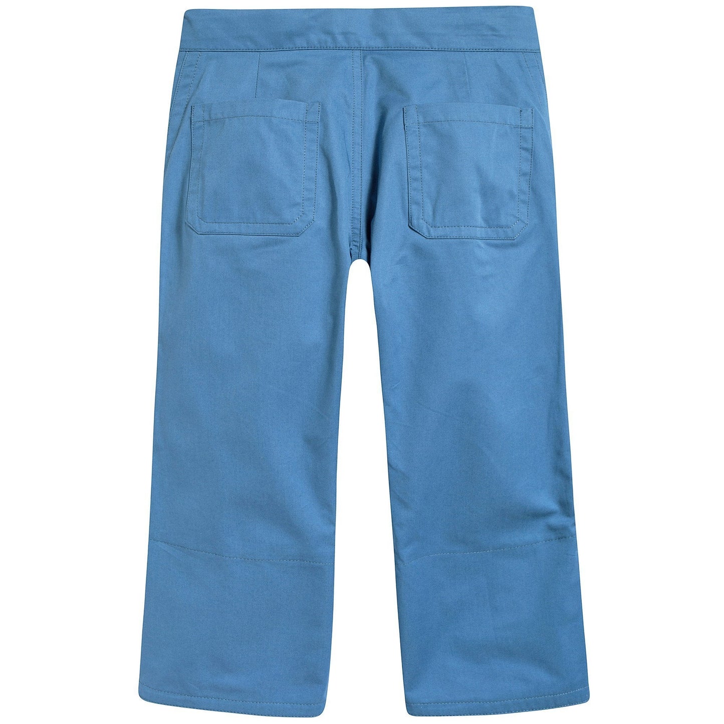 Girls Bright Cobalt Cotton Trousers