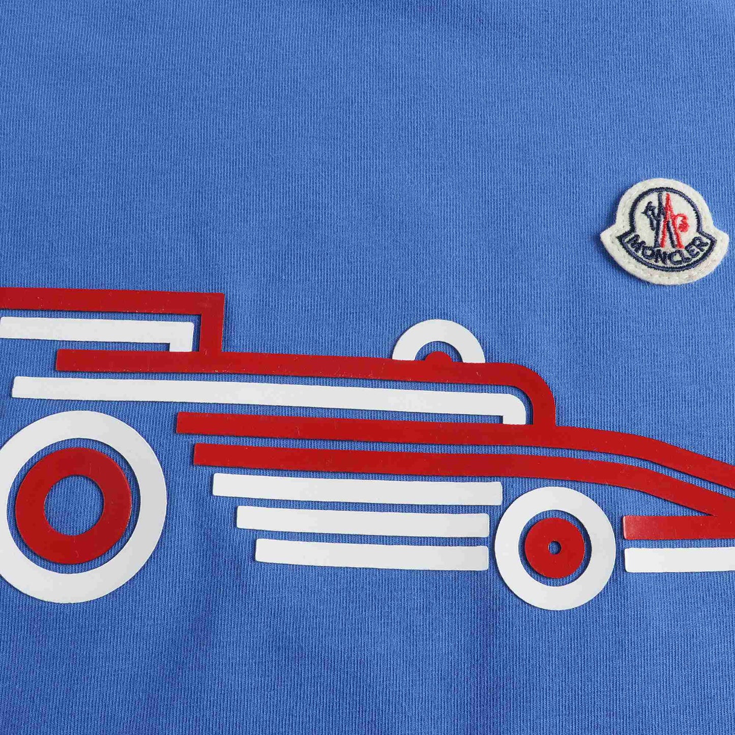 婴儿蓝色Logo棉T恤