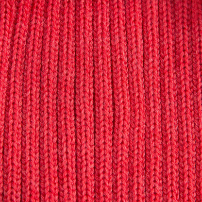 Girls Pink Knitted Hat With Fur Pom-Pom Trim