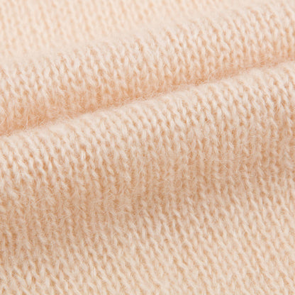 Girls Beige Zip-up Cape