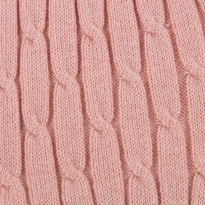 Girls Pink Cotton Leggings