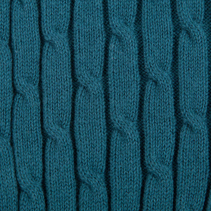 Girls Blue Cotton Leggings