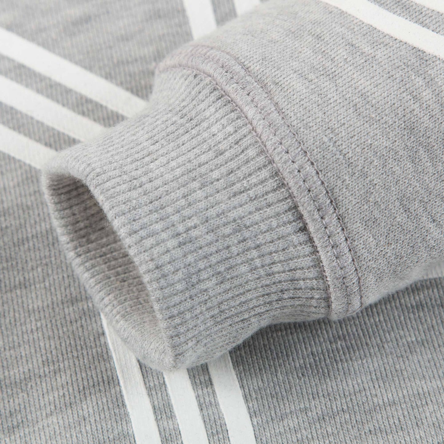 Boys  Marled  Grey   Logo  Cotton  Swearshirt