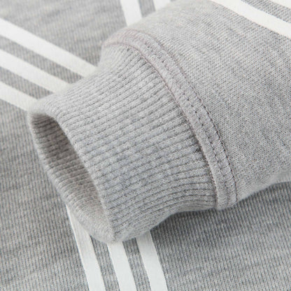 Boys  Marled  Grey   Logo  Cotton  Swearshirt