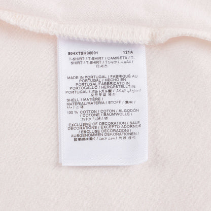 女婴淡粉色棉T恤