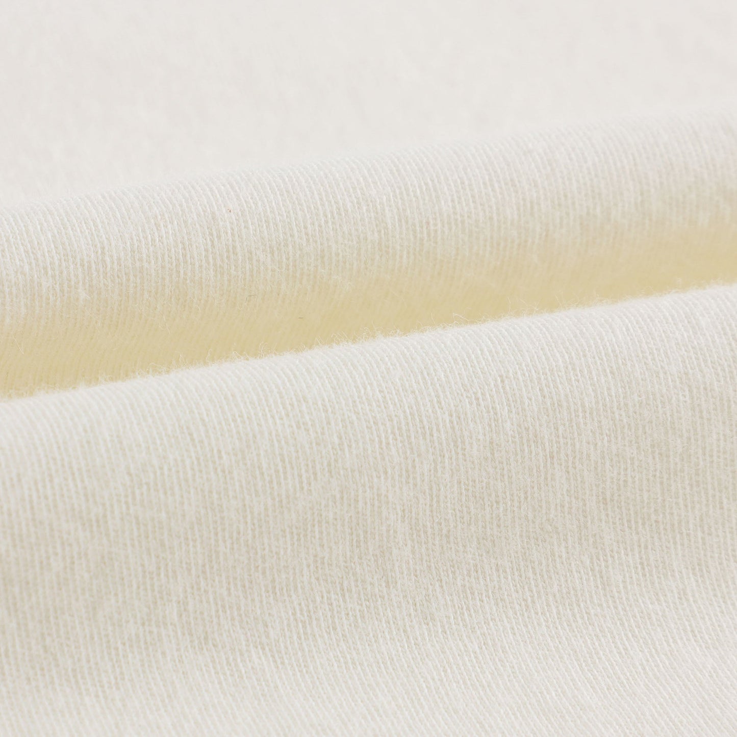 男婴米色印花棉T恤