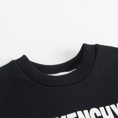 Boys Black Logo Sweatshirt