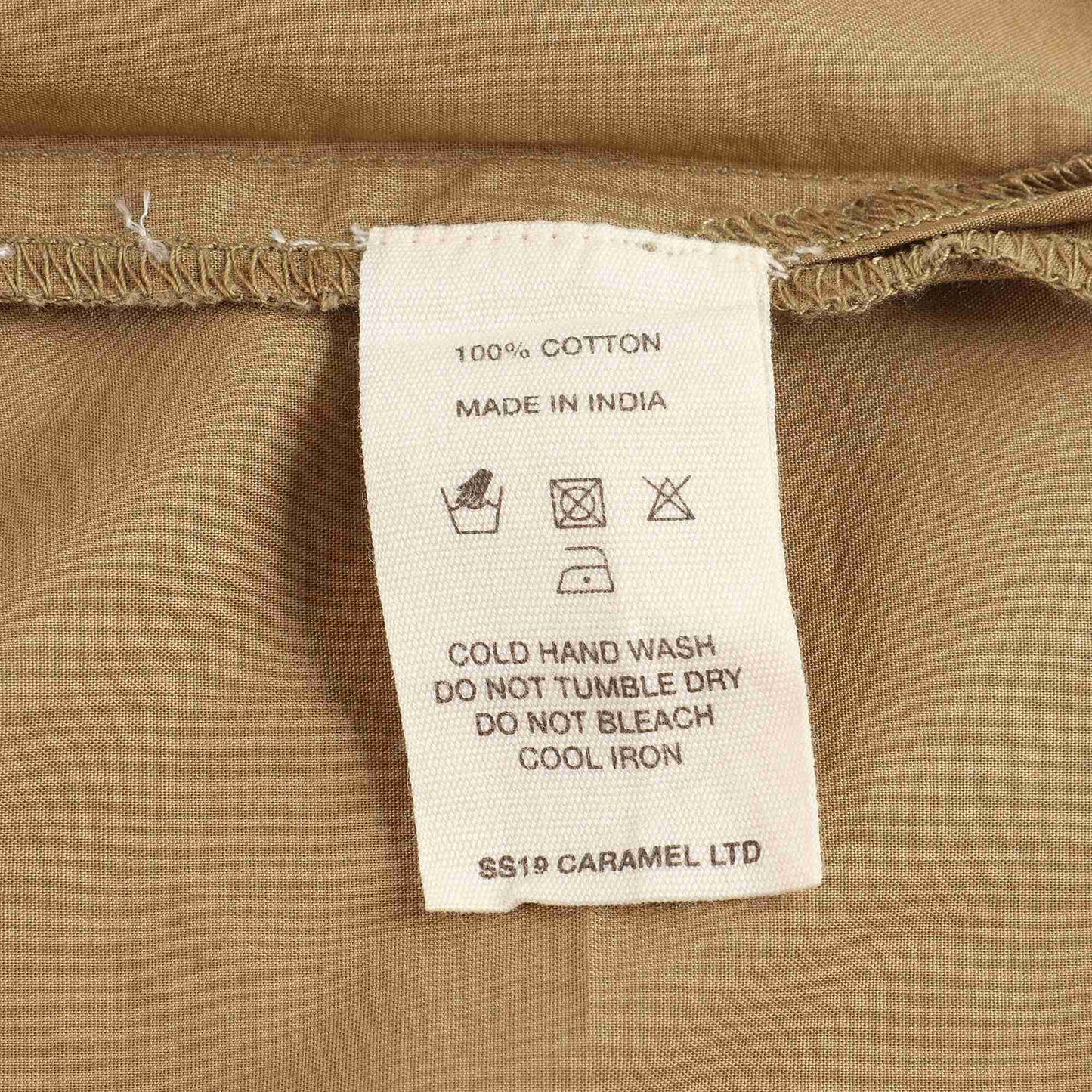 婴儿橄榄绿棉上衣