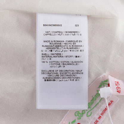 女婴粉色碎花渔夫帽