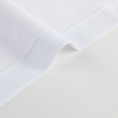 Boys White T-Shirt With Check Pocket