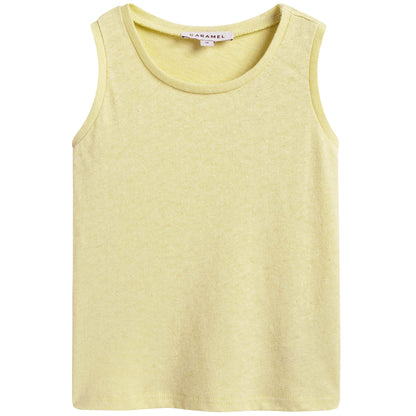 Baby Yellow Cotton Vest