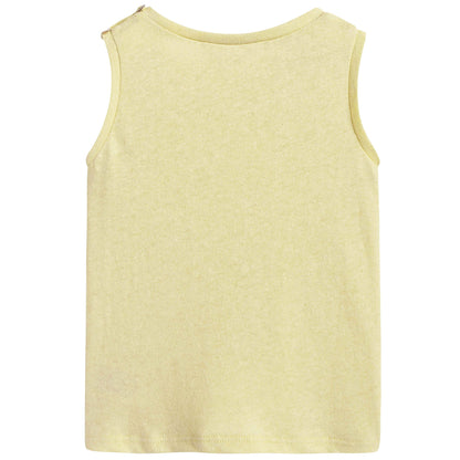 Baby Yellow Cotton Vest