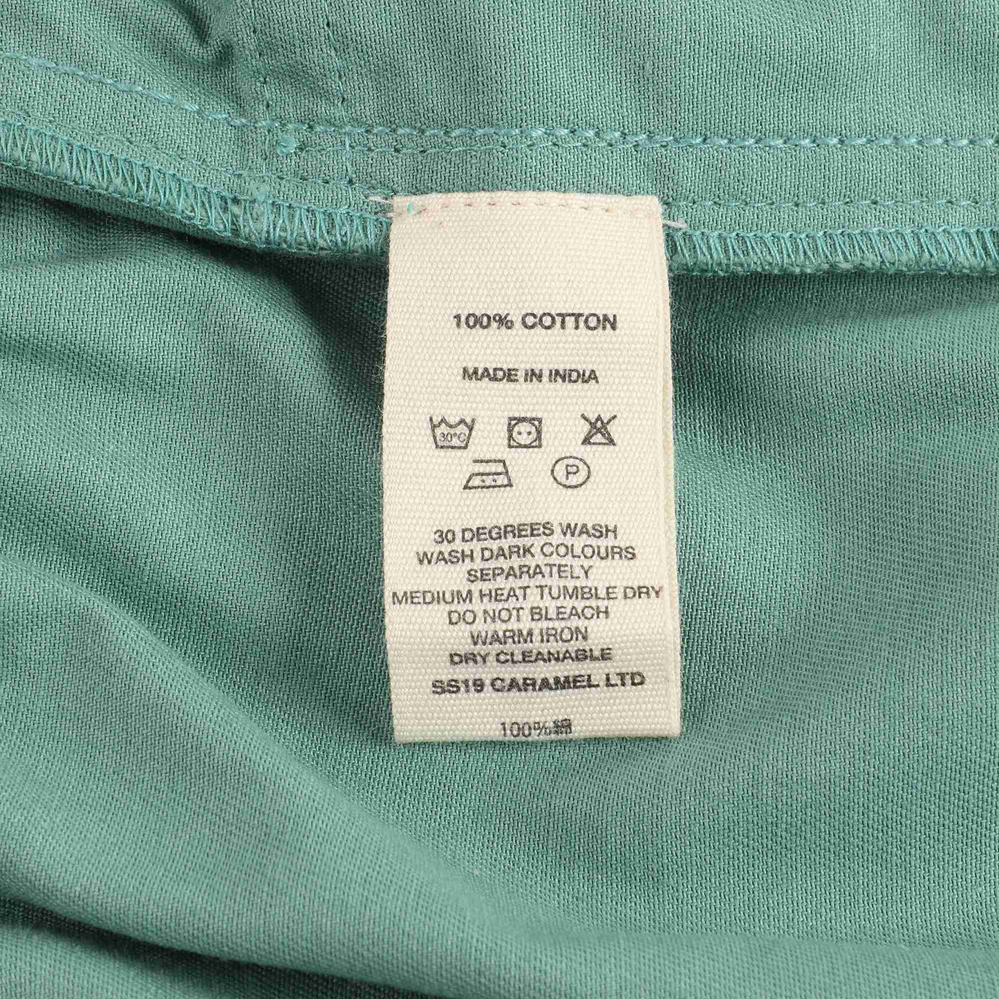 儿童绿色棉长裤