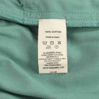 儿童绿色棉长裤