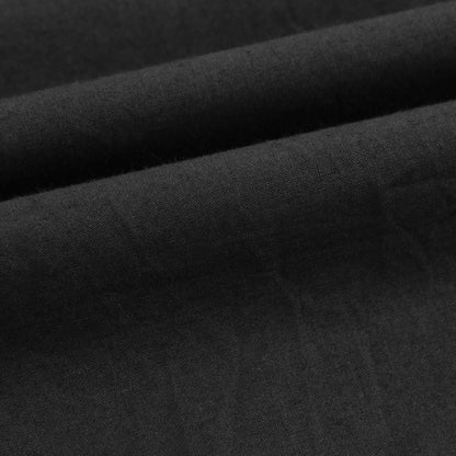 Boys & Girls Black Cotton Trousers