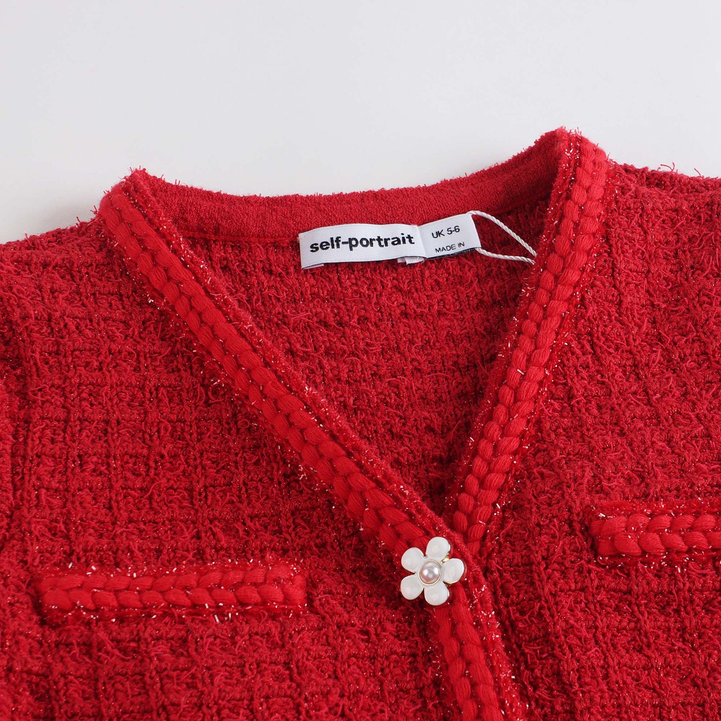 女童红色连衣裙