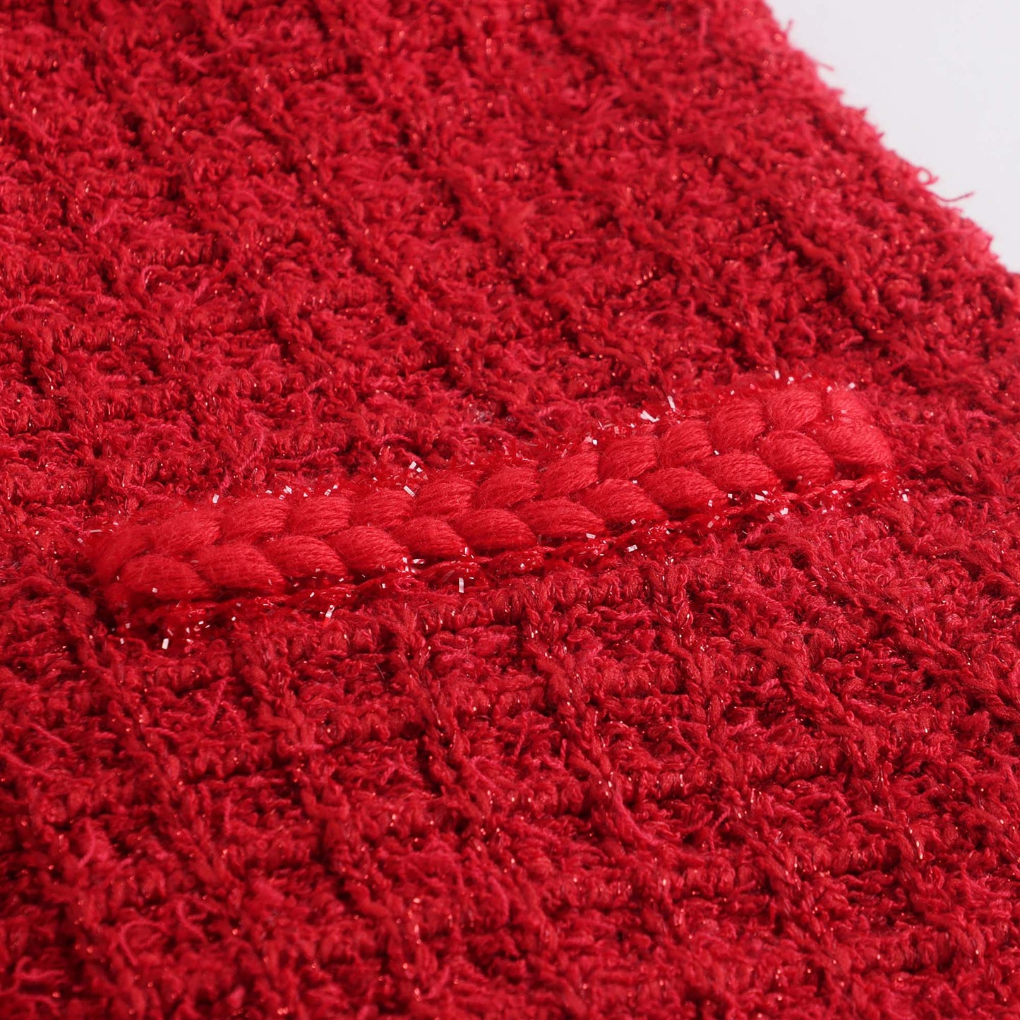 女童红色连衣裙