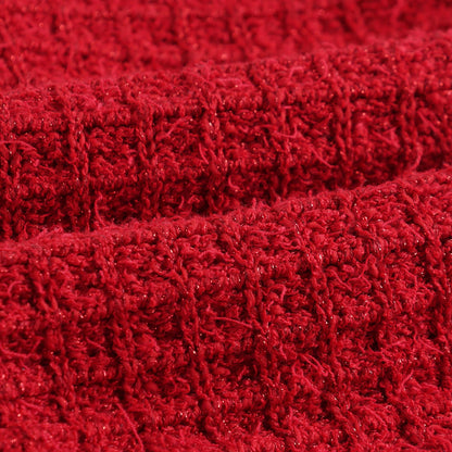 女童红色连衣裙