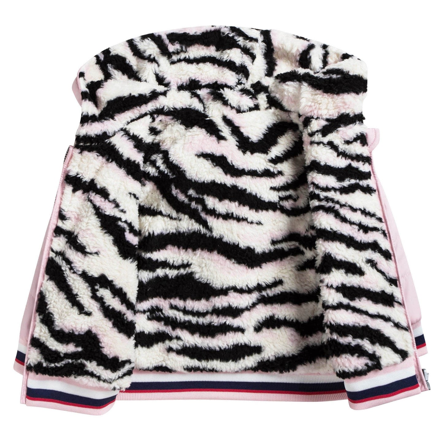Baby Girls Pink Reversible Jacket