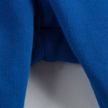 Boys Blue Cotton Tracksuit Trousers
