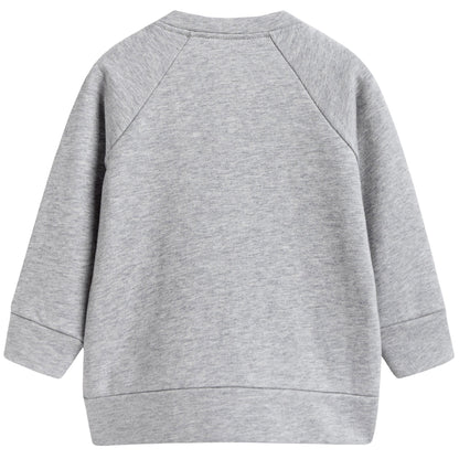 Baby Girls Grey Cotton Jacket