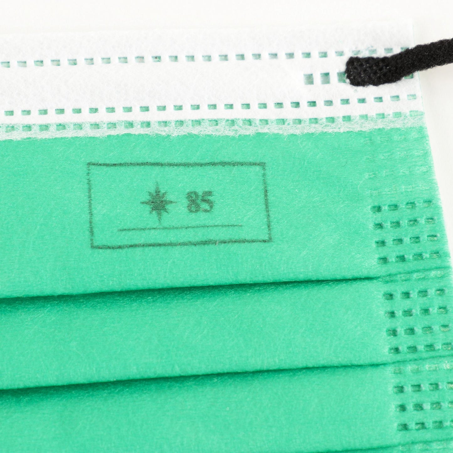 绿色儿童口罩
