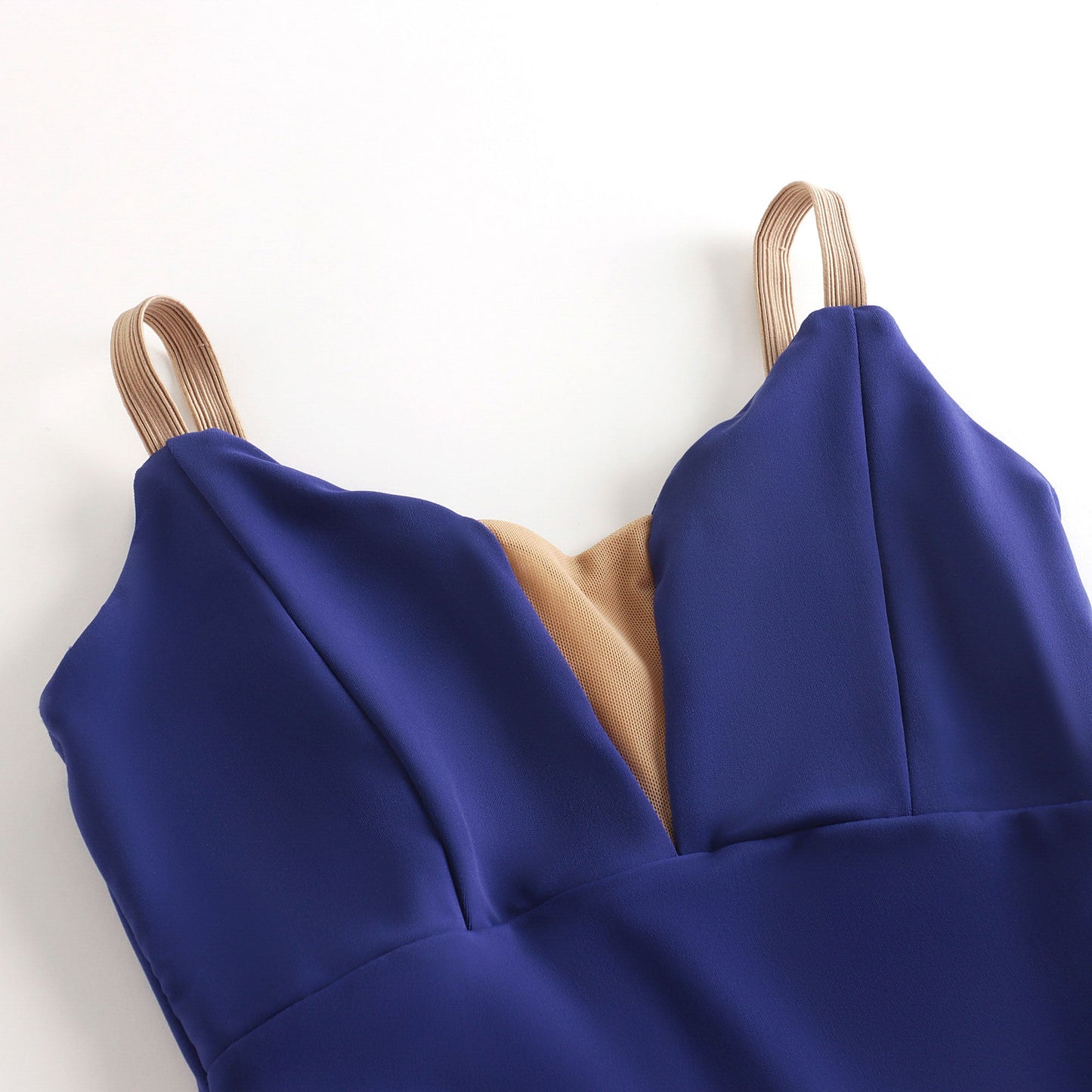 女士藏蓝色芭蕾舞连体衣(有衬里DA1930MP/Light Navy)