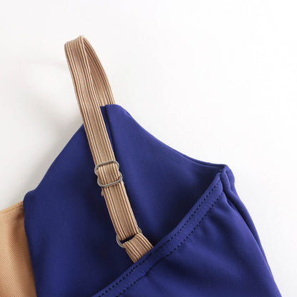 女士藏蓝色芭蕾舞连体衣(有衬里DA1930MP/Light Navy)