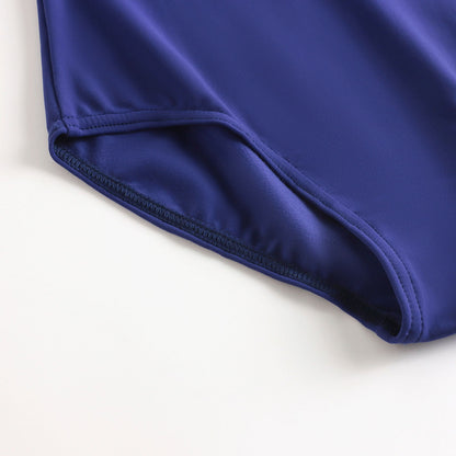 女士藏蓝色芭蕾舞连体衣(有衬里DA1930MP/Light Navy)