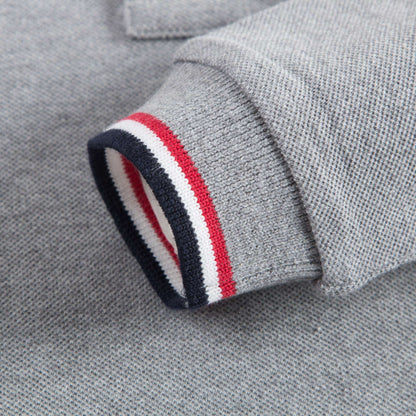 Boys Grey Polo Shirt
