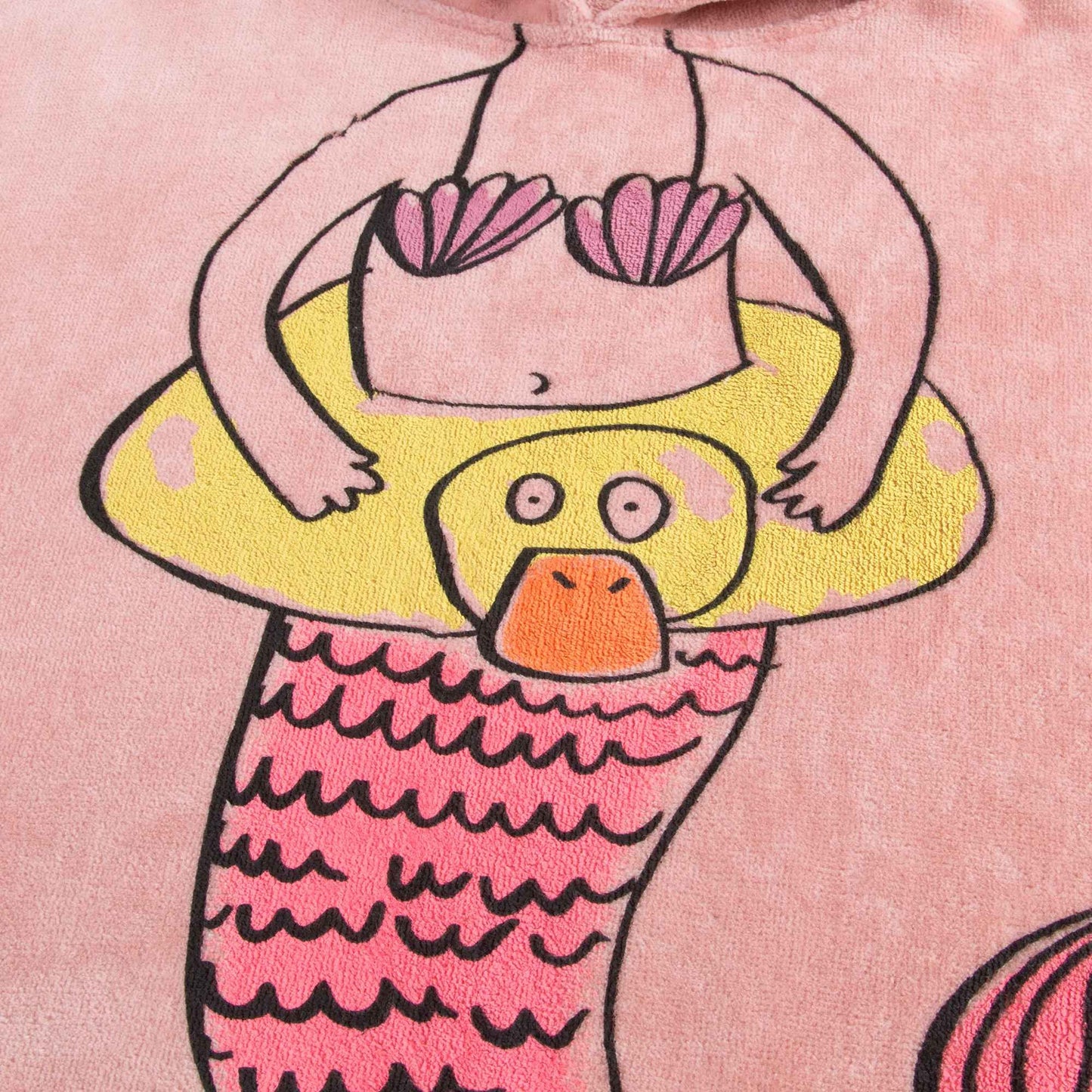 Girs Pink Bobo Beach Towel