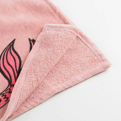 Girs Pink Bobo Beach Towel