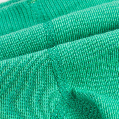 Girls Green Panda Printed Tights