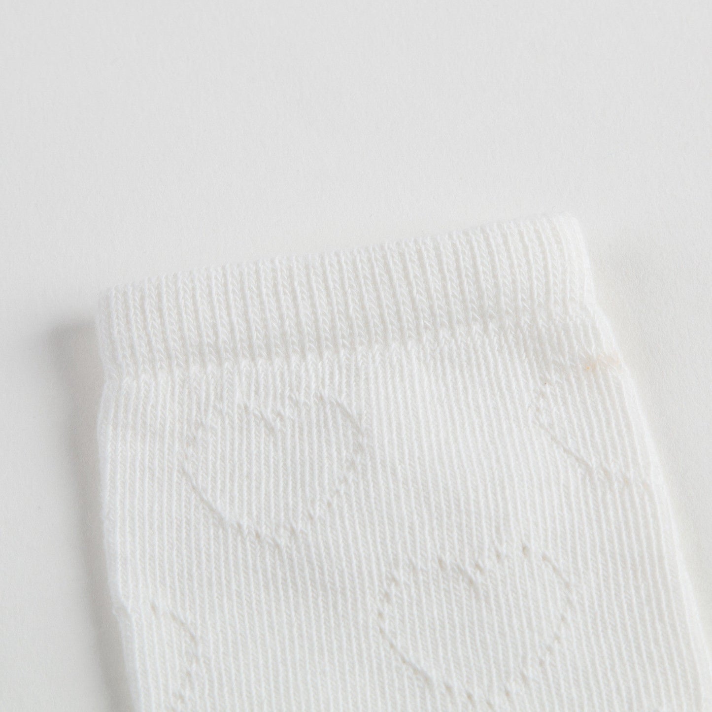 Girls White Cotton Socks
