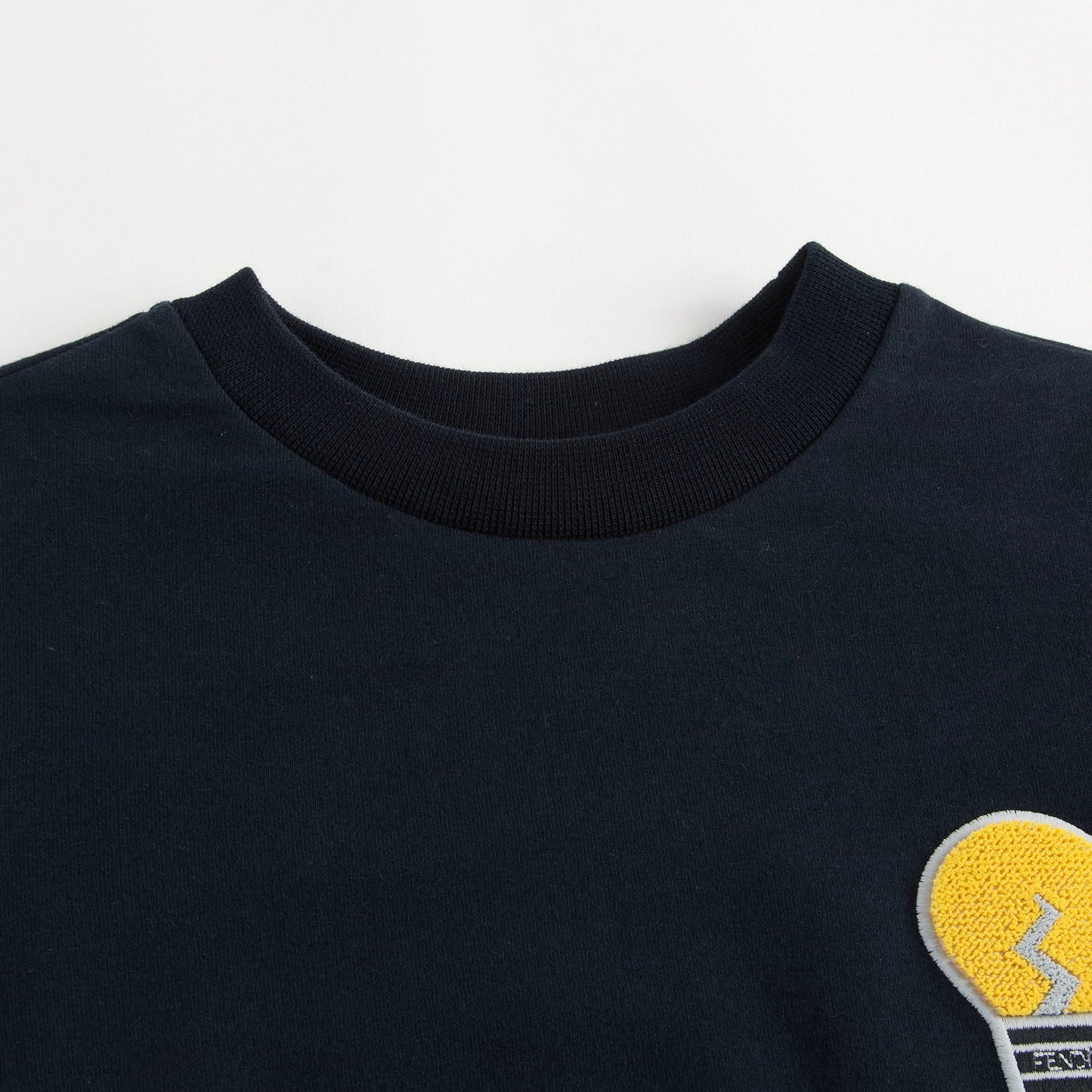 Boys Navy Blue Embroidered Lightbulb Sweatshirt