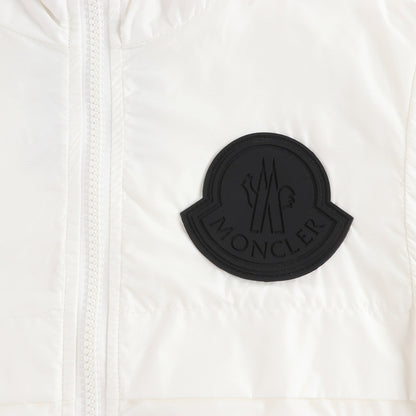 Girls & Boys White ”SAXOPHONE“ Logo Jacket