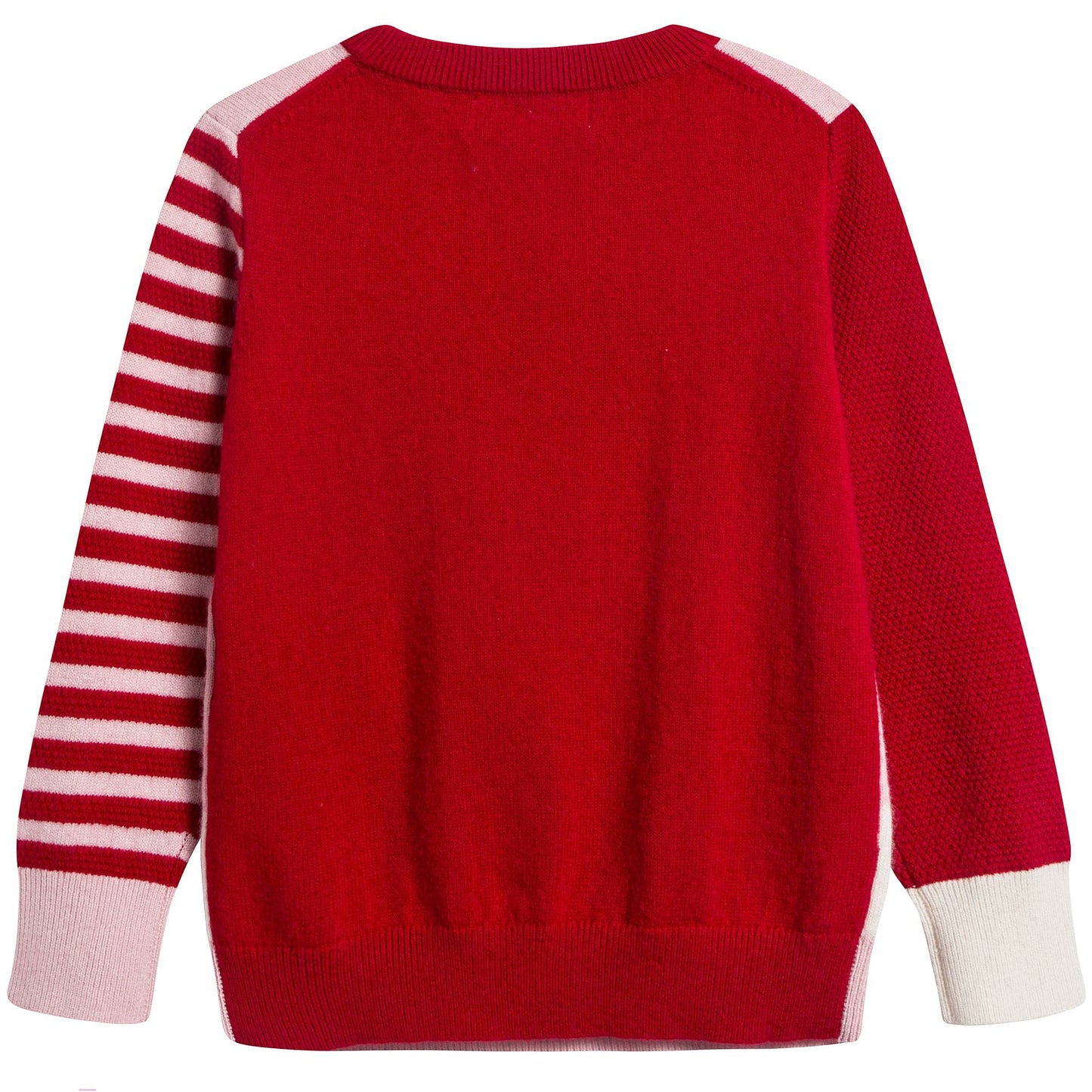 Girls Natural White Knits Cashmere Sweater