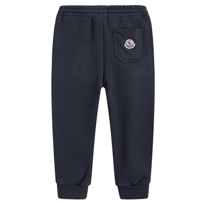 Baby Boys Navy Blue Logo Tracksuit
