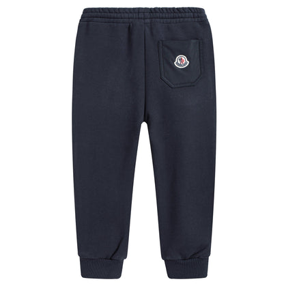 Boys Navy Blue Logo Tracksuit