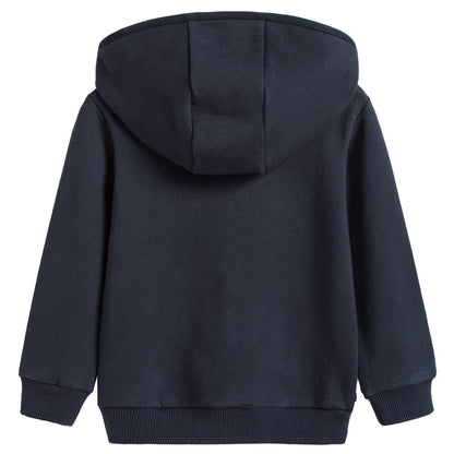 Boys Navy Blue Logo Tracksuit