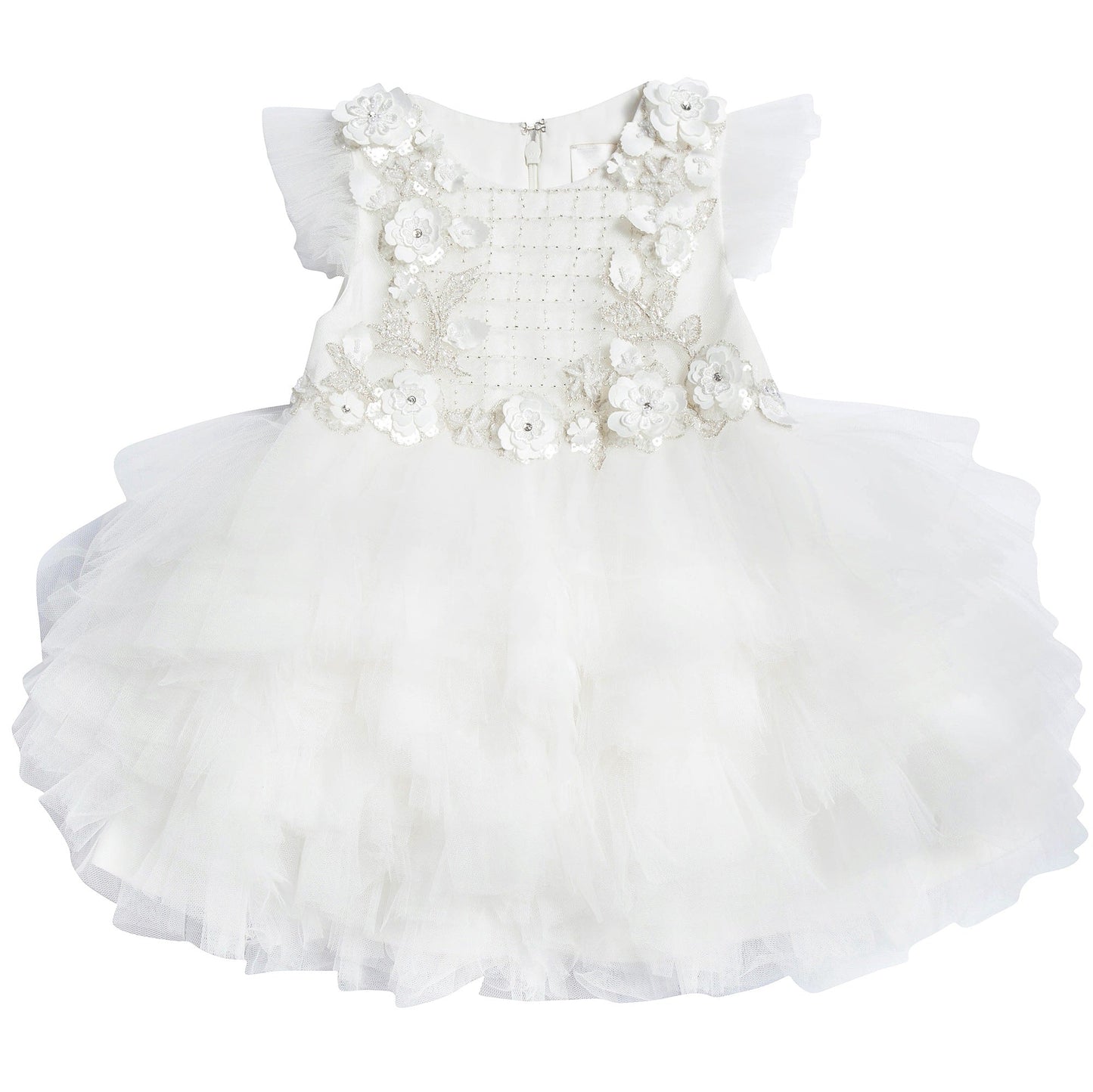 Girls  Whire   Dress